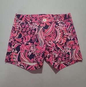 NWOT Lilly Pulitzer Size 4 Shorts Floral Print